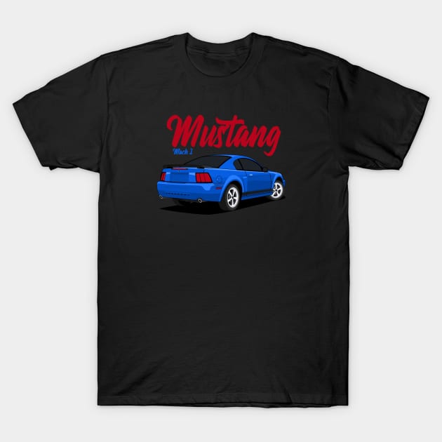 Mach 1 American Muscle Cars T-Shirt by masjestudio